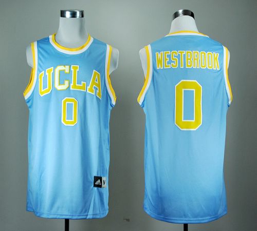 Bruins #0 Russell Westbrook Blue Basketball Stitched NCAA Jersey
