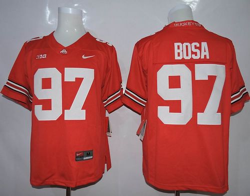 Buckeyes #97 Joey Bosa Red Limited Stitched NCAA Jersey