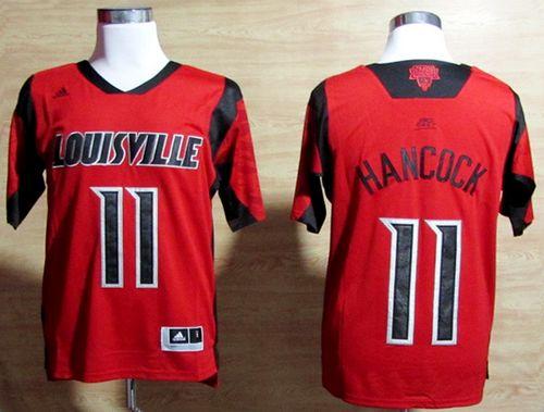 Cardinals #11 Luke Hancock Red Basketball Stitched NCAA Jersey