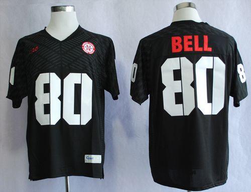 Cornhuskers #80 Kenny Bell Black New Big 10 Stitched NCAA Jersey