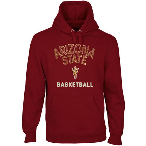 Arizona State Sun Devils Heritage Custom Sport Pullover Hoodie Maroon