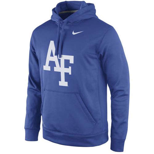 Air Force Falcons  Practice Performance Hoodie Royal