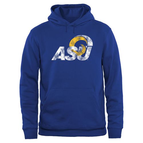 Angelo State Rams Big & Tall Classic Primary Pullover Hoodie Royal