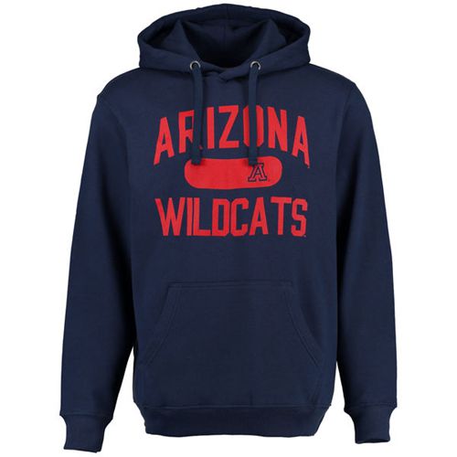 Arizona Wildcats Athletic Issued Pullover Hoodie Navy