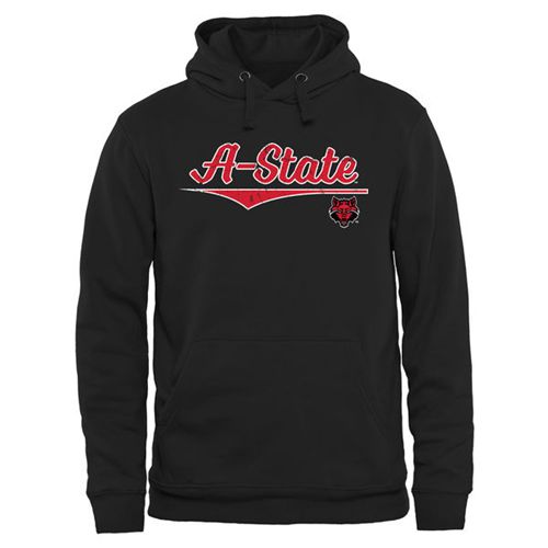 Arkansas State Red Wolves American Classic Pullover Hoodie Black