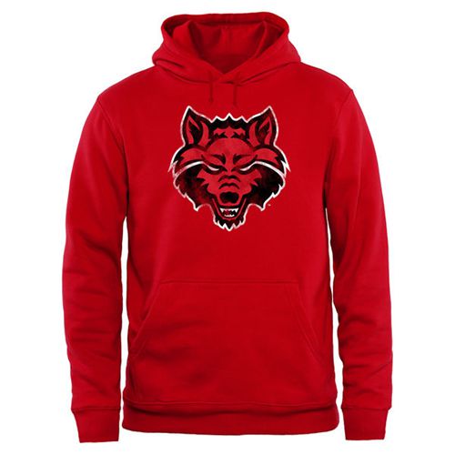 Arkansas State Red Wolves Big & Tall Classic Primary Pullover Hoodie Red