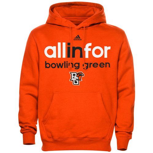 Bowling Green St. Falcons  Ultimate All In For Hoodie Orange