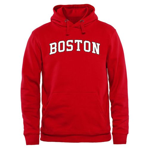 Boston University Everyday Pullover Hoodie Red