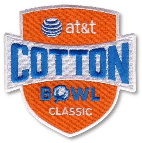 Stitched AT&T Cotton Bowl Classic Game Jersey Patch