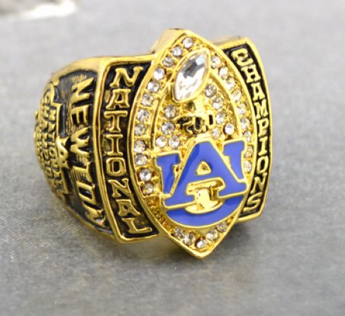 NCAA Auburn Tigers World Champions Gold Ring_2