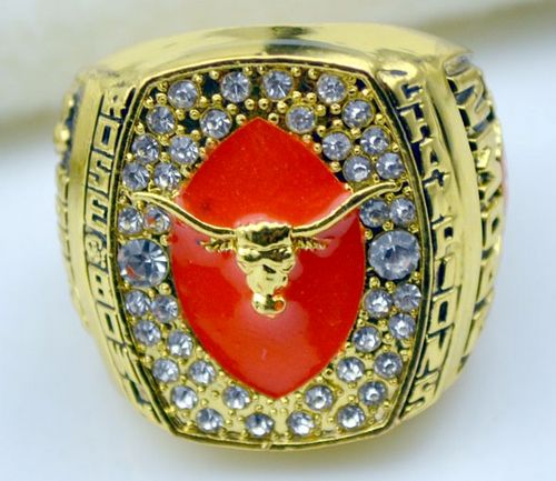 NCAA Texas Longhorns World Champions Gold Ring_1