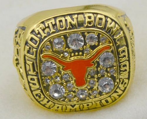 NCAA Texas Longhorns World Champions Gold Ring_2