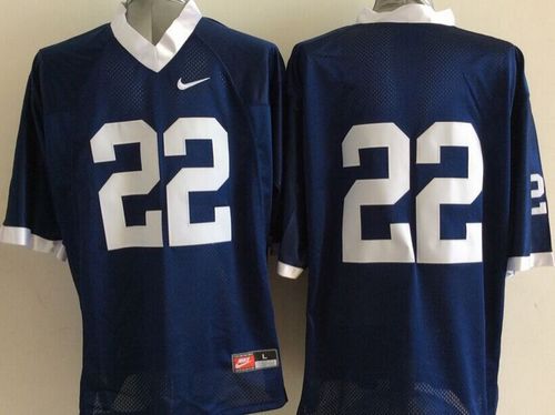 Nittany Lions #22 Navy Blue Stitched NCAA Jersey