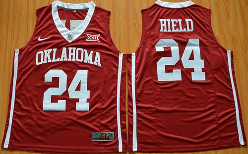 Sooners #24 Buddy Hield Red Basketball New XII Stitched NCAA Jersey