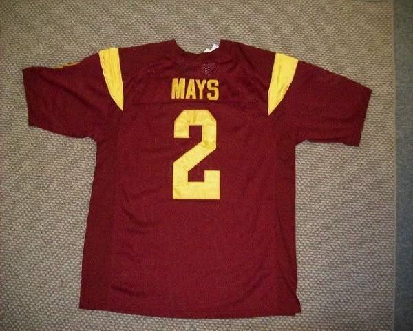 Trojans #2 Taylor Mays Red Stitched NCAA Jersey