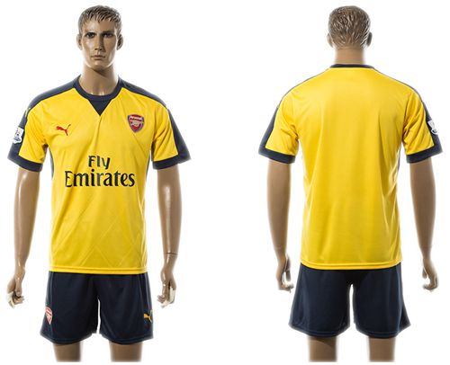 Arsenal Blank Away Soccer Club Jersey