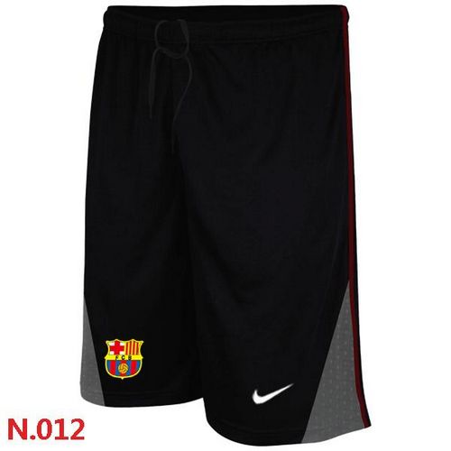 Barcelona FC Soccer Shorts Black