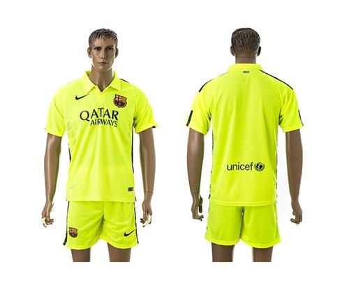 Barcelona Blank Away Soccer Club Jersey