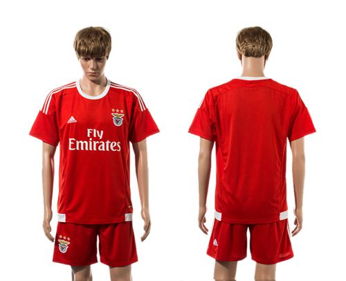 Benfica Blank Home Soccer Club Jersey