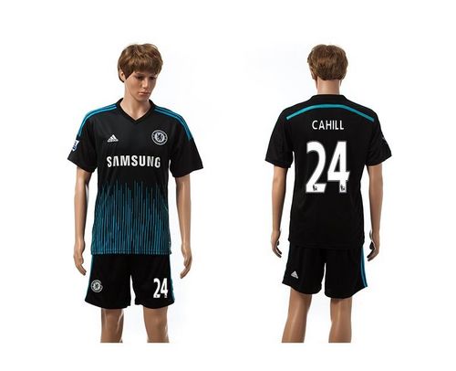 Chelsea #24 Cahill Away Soccer Club Jersey