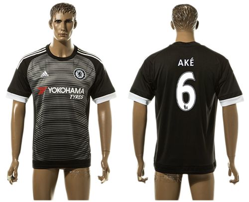 Chelsea #6 Ake SEC Away Soccer Club Jersey