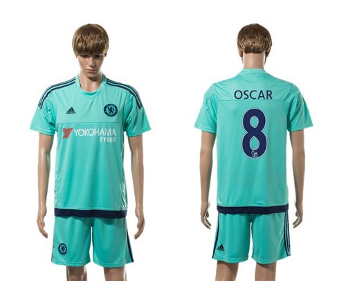 Chelsea #8 Oscar Green Soccer Club Jersey