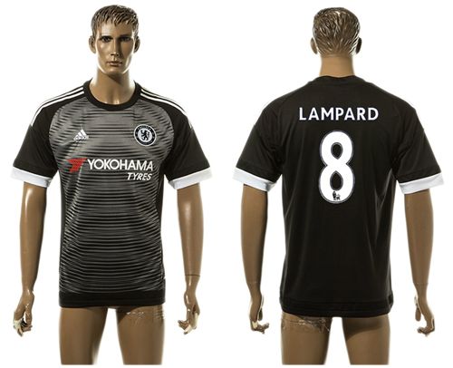 Chelsea #8 Lampard SEC Away Soccer Club Jersey