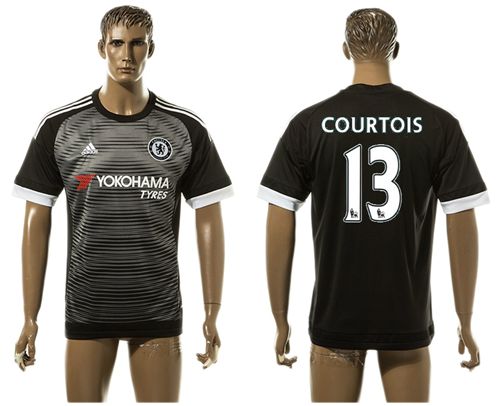 Chelsea #13 Courtois SEC Away Soccer Club Jersey