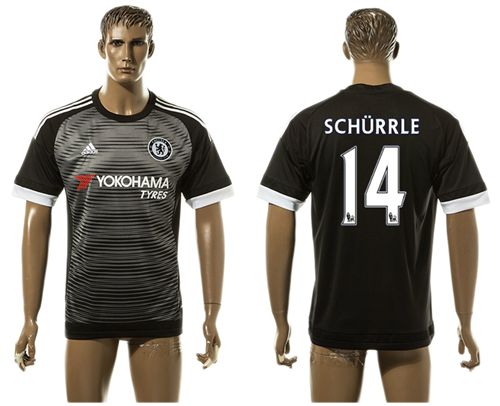 Chelsea #14 Schurrle SEC Away Soccer Club Jersey