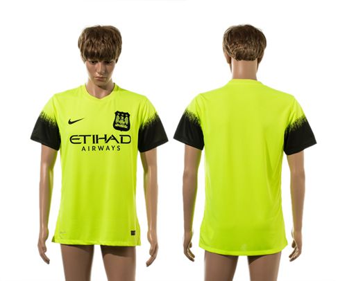 Manchester City Blank SEC Away Soccer Club Jersey