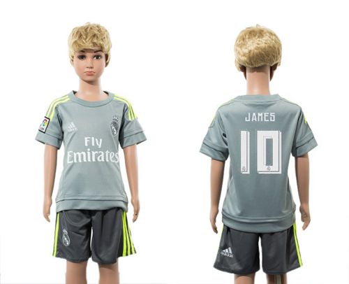 Real Madrid #10 James Grey Kid Soccer Club Jersey