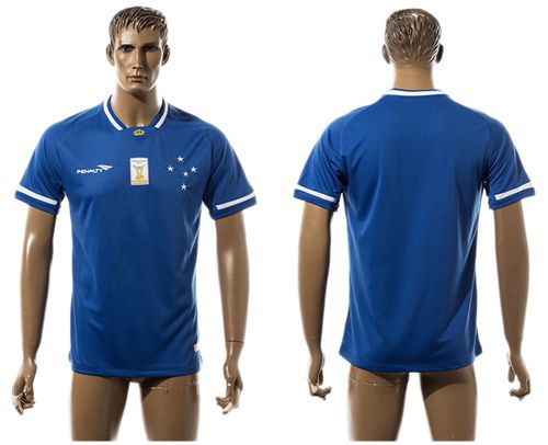 Cruzeiro Esporte Clube Blank Home Soccer Club Jersey