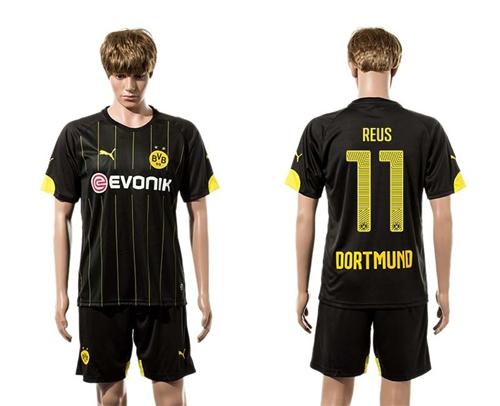 Dortmund #11 Reus Away Soccer Club Jersey