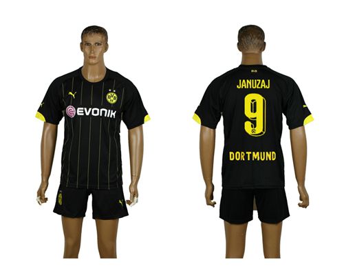 Dortmund #9 Januzaj Away Soccer Club Jersey