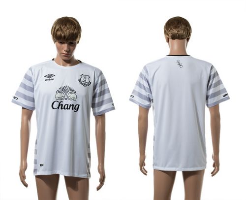 Everton Blank Away Soccer Club Jersey