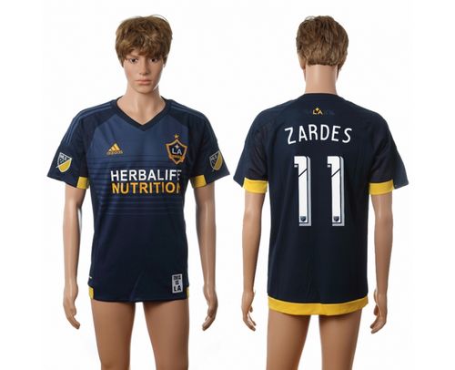 Los Angeles Galaxy #11 Zardes Away Soccer Club Jersey