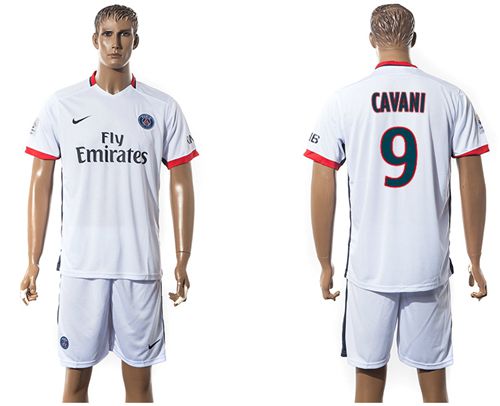 Paris Saint Germain #9 Cavani Away Soccer Club Jersey