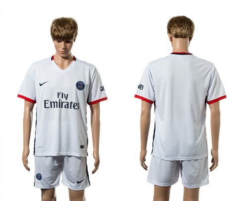 Paris Saint Germain Blank White Soccer Club Jersey