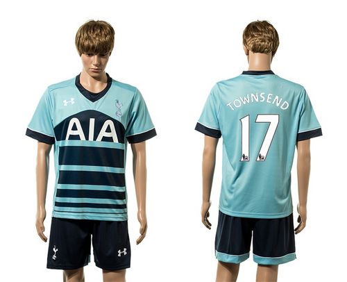 Tottenham Hotspur #17 Townsend Away Soccer Club Jersey