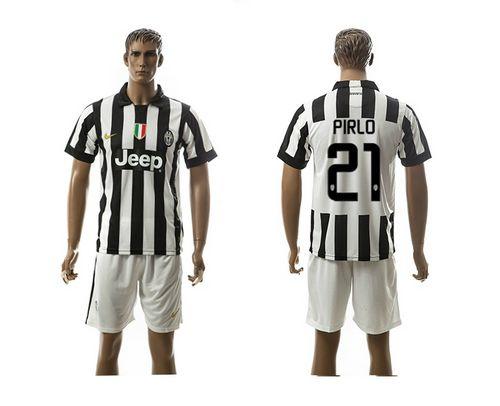 Juventus #21 Pirlo Home Soccer Club Jersey