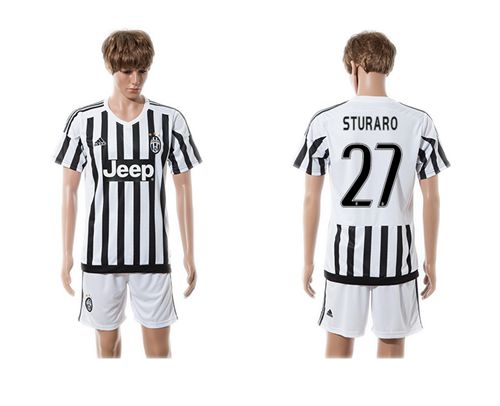 Juventus #27 Sturaro Home Soccer Club Jersey