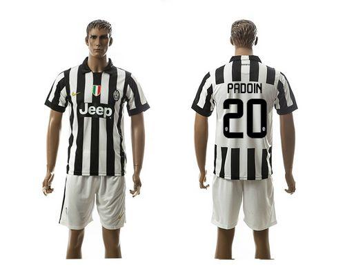 Juventus #20 Padoin Home Soccer Club Jersey