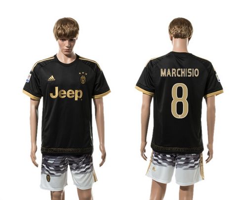Juventus #8 Marchisio SEC Away Soccer Club Jersey