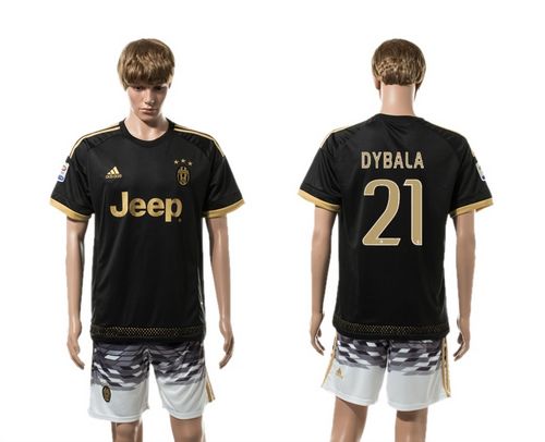 Juventus #21 Dybala SEC Away Soccer Club Jersey