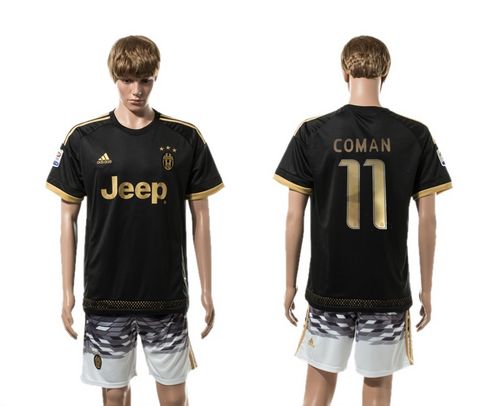 Juventus #11 Coman SEC Away Soccer Club Jersey