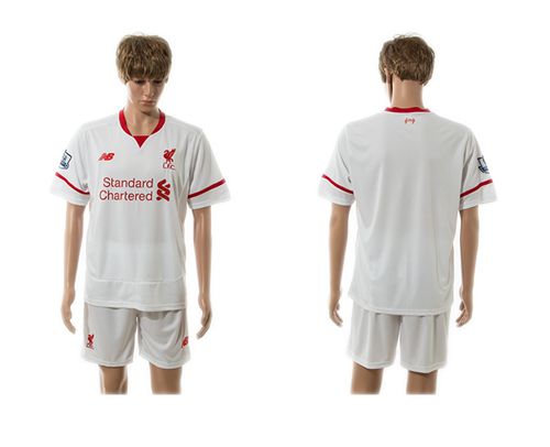 Liverpool Blank Away Soccer Club Jersey