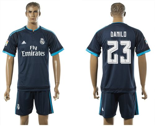 Real Madrid #23 Danilo Sec Away Soccer Club Jersey