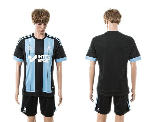 Marseille Blank Away Soccer Club Jersey