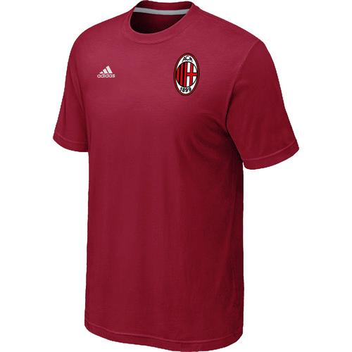  AC Milan Soccer T Shirts Red