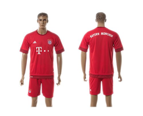 Bayern Munchen Blank Home Soccer Club Jersey